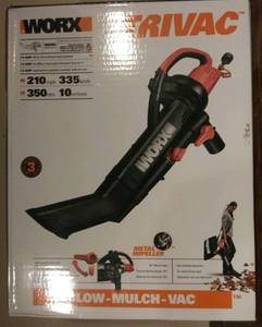 lot 40 image: Worx leaf blower mulcher vac
