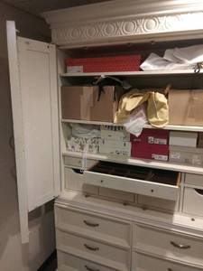 lot 67 image: White Armoire