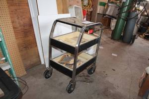 lot 885 image: Rolling Workstation 3-tier