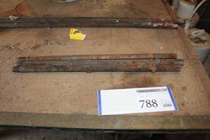 lot 788 image: Lot of (3) 28 Jack Hammer Extensions 1 Hex Shank