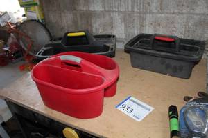 lot 933 image: Lot of (3) Tool Caddies