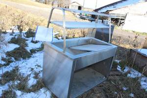 lot 1000 image: Duke NSF Stainless Steel Food Service Buffet Table