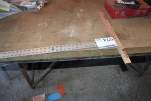 lot 974 image: Aluminum T-square 48, Stanley Combination Square 16, Engineer SquareCircle