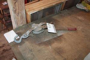 lot 973 image: Cable Winch, Come-Along
