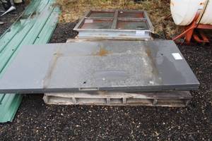 lot 1046 image: Lot of (2) Metal Doors