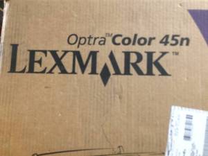 New In Open Box -&nbspLexmark Optra Color 45N Color Inkjet Printer