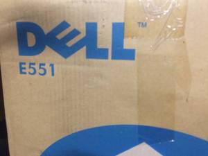 New In Open Box Vintage Retro Dell 95WUP 15 CRT Display Monitor Model E551 Black Case