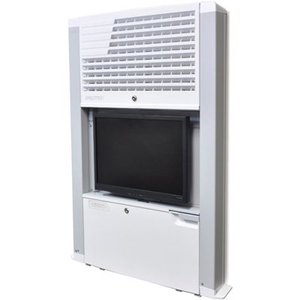 MSRP $1800 New In Open Box Ergotron 60-610-062 StyleView Enclosure&nbspWall Mount Sit To Stand Compact Workstation Locking Cabinet - See YouTube For More About This Fantastic Confidential File Computer Management System - Electronics Not Included