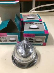 NEW IN BOX Lot of 4 Rogers Service Call Bells