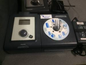 MSRP $2000 Philips Respironics System One REMstar Auto With A-Flex CPAP Machine Plus Extra Remstar Pro C-flex CPAP Machine With Carrying Bag, Extras and Smart Card - Great Working Condition