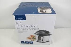 lot 9 image: 6QT Insignia Multi Function Pressure Cooker