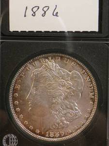 1886 Morgan Silver Dollar