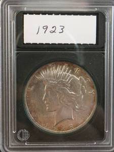 1923 Peace Silver Dollar