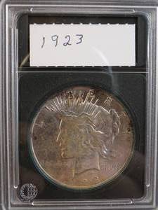1923 Peace Silver Dollar