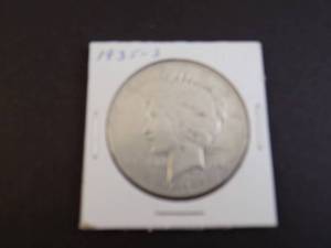 1935 S Peace Silver Dollar