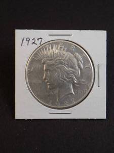 1927 Peace Silver Dollar