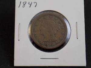 1847 One Cent