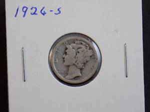1926 S Mercury Dime