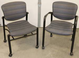 2 Office Chairs.