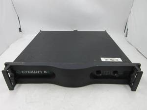lot 3 image: Crown K2 Balanced Current Amplifier BCA 800 Watts Per Channel At 4 Ohms