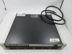 lot 6 image: Crown Macro-Tech 2400 2-Channel Power Amplifier