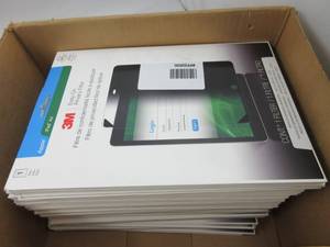 lot 18 image: Huge lot of Brand new iPad air Protection screens BRAND NEW in the box