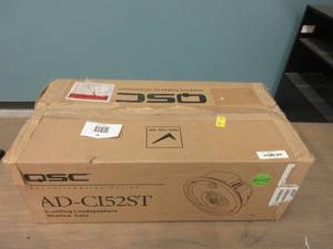 lot 28 image: QSC AD-CI52ST 5.25 Weather-Resistant Shallow-Can Loudspeaker