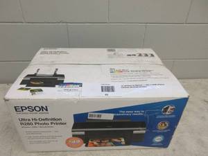 lot 45 image: Open box Epson Stylus Photo R280 Ultra Hi-Definition Photo Printer