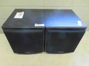 lot 57 image: Lof of 2 Optimus Pro Sw-10p Powered Subwoofer 120 Watts