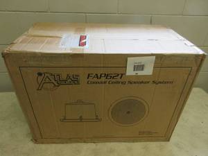 lot 66 image: 6 COAXIAL IN-CEILING SPEAKER WITH 32-WATT 70100V
