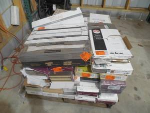 lot 24 image: ASSORTED PALLET LOT OF FLOORING AND TILES PRODUCTS
