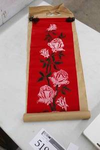 lot 519 image: Floral Scroll Wall Art