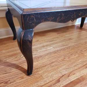 Stunning Inlaid Coffee Table by Bakers Milling Road