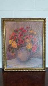Amazing Floral Still Life Painting by Cuplin Engh
