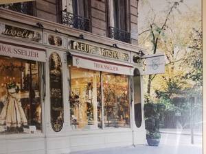 Amazing Parisian Fine Art Photography Print- Gowns & Flowers