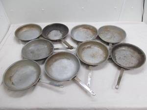 Heavy duty fry pans