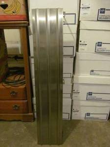 Stainless steel shelf