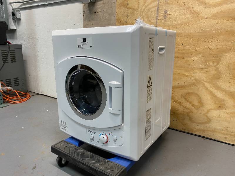 PANDA 3.5 cu. ft. Compact Portable Laundry Dryer, White