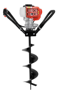 lot 4 image: XTREMEPOWERUS 43 CC 1-Man Post Hole Auger Digger with 8 in. Bit