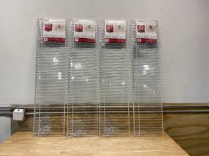 lot 9 image: CLOSETMAID 12 in. D x 48 in. W x 54 in. H White Wire Fixed Mount Linen Closet Kit