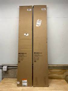 lot 10 image: CLOSETMAID Lot of 2-  72 in. W x 12 in. D White Ventilated Shelf Kits