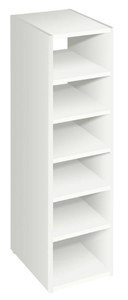 lot 11 image: CLOSETMAID Selectives 11.75 in. W White Organizer for Wood Closet System