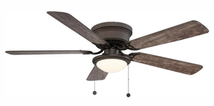 lot 19 image: Hugger 52 in. LED Espresso Bronze Ceiling Fan