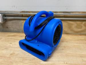 lot 26 image: B-AIR 14 HP Air Mover Blower Fan for Water Damage Restoration Carpet Dryer Floor Home and Plumbing Use in Blue