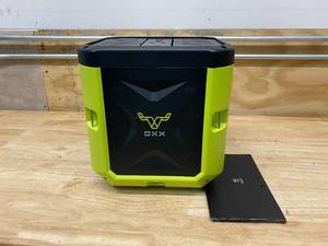 lot 29 image: OXX COFFEEBOXX Hi Viz Green Single Serve Coffee Maker