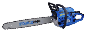 lot 32 image: BLUE MAX 22 in. 57cc Gas Chainsaw