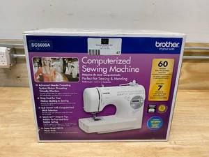 lot 47 image: BROTHER SC6600 60-Stitch Computerized Sewing Machine