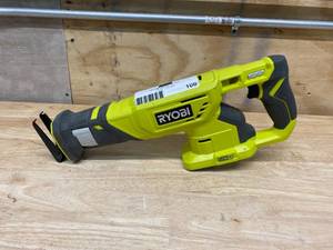 lot 108 image: RYOBI 18-Volt ONE Cordless Reciprocating Saw (Tool-Only)