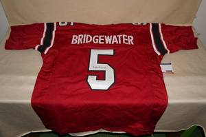 lot 162 image: Signed Teddy Bridgewater College Jersey