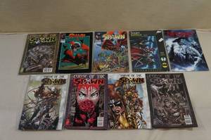 lot 100 image: Spawn Comic Books
